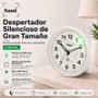 SAMI Despertador Sami Grande con Números Rojos y Luz