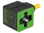 MURRELEKTRONIK Conector de válvulas Versión A 4 pines 18mm hembra