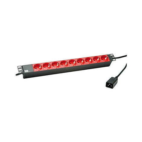 Bachmann 333.937 Regleta de alimentación de 19 pulgadas con 9 salidas tipo F, 2 m Bachmann 333.937 Regleta de alimentación de 19 pulgadas con 9 salidas tipo F, 2 m