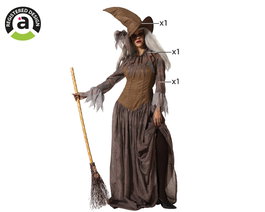 Disfraz para Adultos Marrón (3 Piezas)