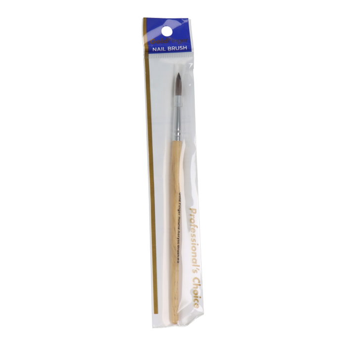 Red Kiss Gold Finger Round Acrylic Brush No5 (GABR100) Red Kiss Gold Finger Round Acrylic Brush No5 (GABR100)