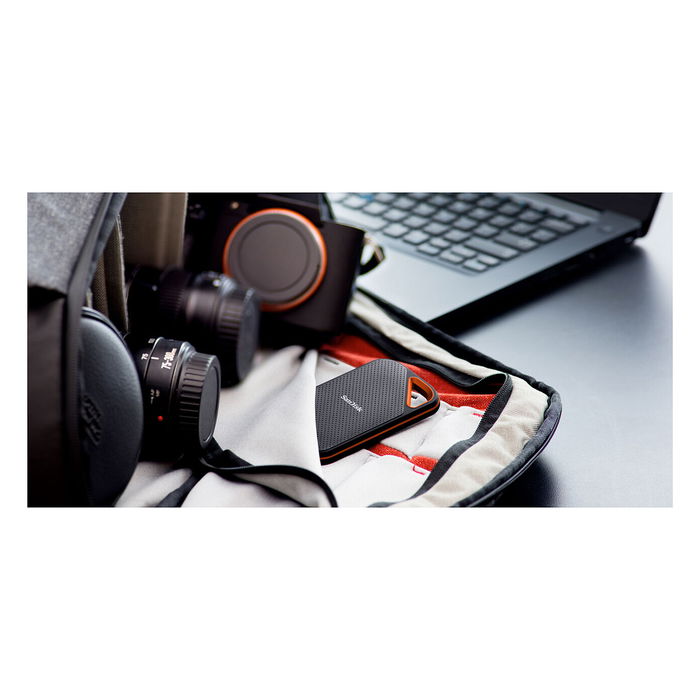 Sandisk Extreme PRO SSD Portátil 4TB USB 3.2 Gen2x2 2000 MB/s Negro Naranja