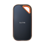 SanDisk Extreme PRO SDSSDE81-4T00-G25 SSD Portátil 4TB USB Tipo C 3.2 Gen 2 Negro Naranja