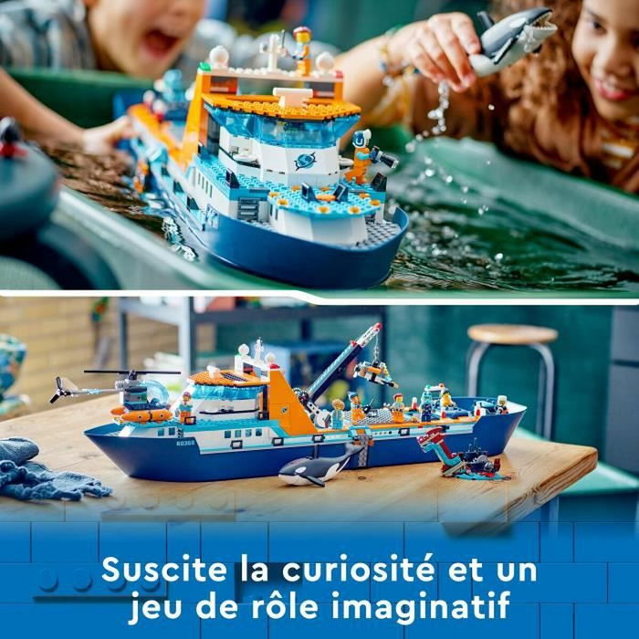 LEGO City Exploradores del Ártico: Barco 60368