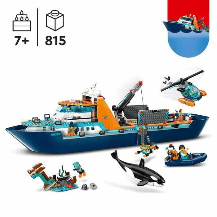 LEGO City Exploradores del Ártico: Barco 60368