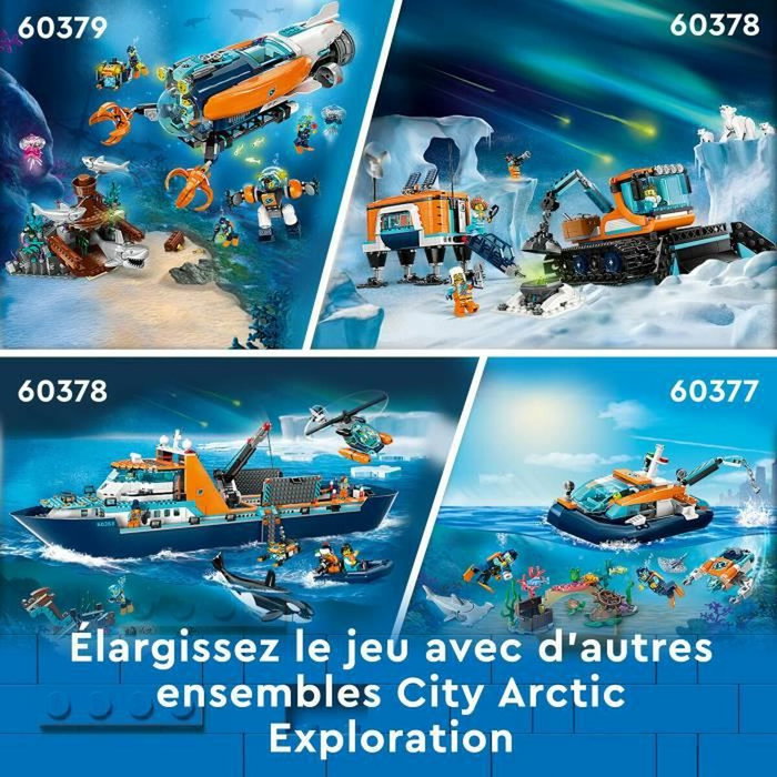 LEGO City Exploradores del Ártico: Barco 60368