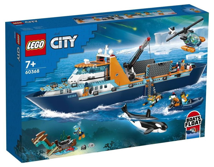 LEGO City Exploradores del Ártico: Barco 60368