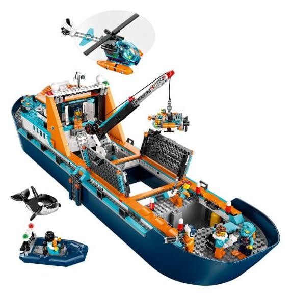 LEGO City Exploradores del Ártico: Barco 60368