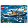 LEGO City 60368 Arktis-Forschungsschiff Set de Construcción para Niños, 815 Piezas, Barco Explorador del Ártico, Multicolor, 7+ Años