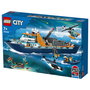 LEGO City 60368 Arktis-Forschungsschiff Set de Construcción para Niños, 815 Piezas, Barco Explorador del Ártico, Multicolor, 7+ Años