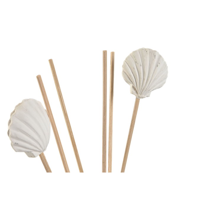DKD Home Decor Set de 2 Ambientadores Mikado de Cristal Mediterráneo 50ml