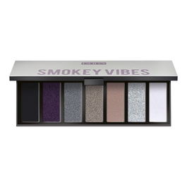 Make Up Stories, Paleta de sombras de ojos, 002, Vibraciones ahumadas, 7 tonos, 13.3 g