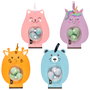 Cosmetic Club Juego de 4 Bombas de Baño Infantiles Kawaii Animales Surtidos Algodón de Azúcar Malvavisco