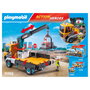 Playmobil Camión de Construcción con Grúa Action Heroes 71750