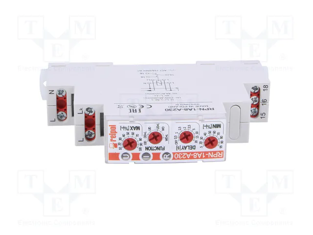 RELPOL RPN-1A8-A230 Relé de monitorización de corriente AC 230V AC