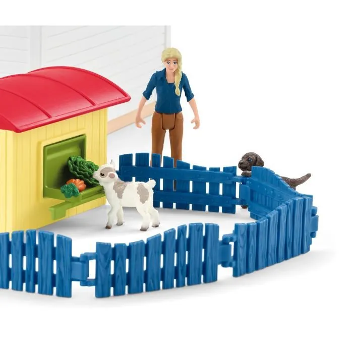 Schleich Hotel para Animales 42607 - Figuras Mundo Agrario y Granja