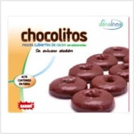 SANAVI Chocolitos Roscos 150Gr sin azucar añadido rico en fibra