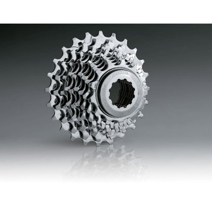 Miche Cassette Primato 9 velocidades CA15141 Compatible Campagnolo 13-28 dientes Acero Miche Cassette Primato 9 velocidades CA15141 Compatible Campagnolo 13-28 dientes Acero
