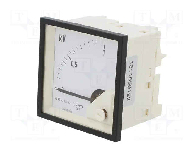 LUMEL Voltímetro para panel EA17N 0÷1kV True RMS
