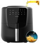 Cecotec 03300 Freidora de aire con dosificador automático de 5,5 L Negro