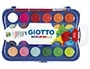 Giotto Acuarela 24 Colores con Pincel Estuche de Plástico