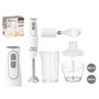 Argon Set de Batidora con Accesorios Blanco y Gris 1000W