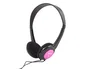 Maxell Auriculares Infantiles con Diadema, Rosa, Jack 3.5 mm, Cable 1.2 m, Dimensiones 206x154x50 mm