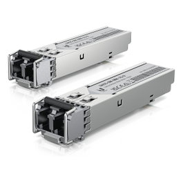 Ubiquiti UACC-OM-MM-1G-D-20 Módulo transceptor SFP de fibra óptica 1.25 Gbps, 20 unidades