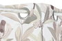 DKD Home Decor Cortina con Diseño de Hojas Impresas Multicolor