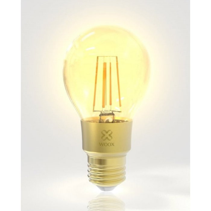 Woox Bombilla Inteligente Retro de Filamento WiFi 6W E27