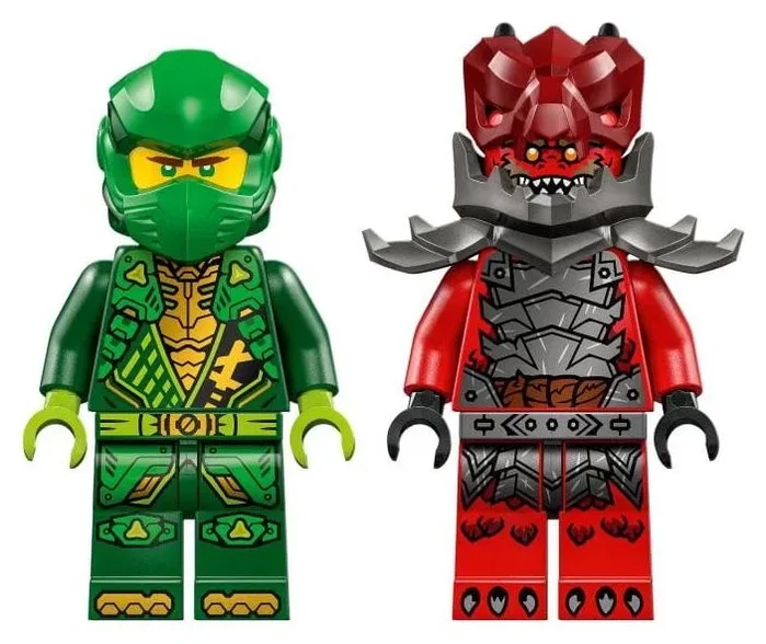 LEGO Ninjago Coche de Carreras con Motor de Carga Manual de Lloyd 71828