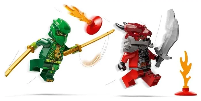 LEGO Ninjago Coche de Carreras con Motor de Carga Manual de Lloyd 71828