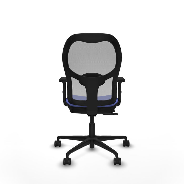 PIQUERAS Y CRESPO Silla de oficina Jorquera Azul claro con mecanismo Sincro/Traslack