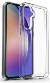 eSTUFF Funda TPU transparente para Samsung Galaxy A36 - Protección flexible para laterales y trasera