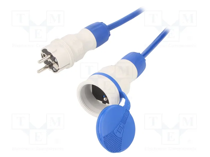 KEL Prolongador de alimentación H07BQ-F 3G1,5mm2 10m azul KEL Prolongador de alimentación H07BQ-F 3G1,5mm2 10m azul