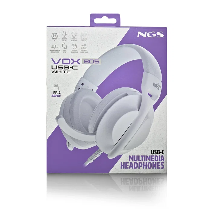 NGS VOX805 USB-C Blanco NGS VOX805 USB-C Blanco