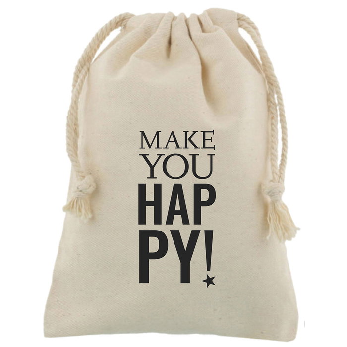 Party Time Bolsa de Algodón Reutilizable 23x34 cm