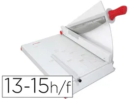 Yosan Cizalla de Palanca para Metal DIN A3, 450mm de Corte, con Pantalla Protectora y Capacidad para 13 Hojas