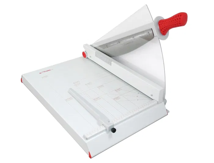 Yosan Cizalla de Palanca para Metal DIN A3, 450mm de Corte, con Pantalla Protectora y Capacidad para 13 Hojas