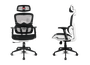 Drift DRAIR200 Silla Gaming con Malla Negra y Blanca