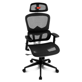 Drift Silla Gaming DRAIR200 Negra/Blanca - Ajustable 2D, Reclinación, Cojines Lumbar y Cervical, hasta 150kg