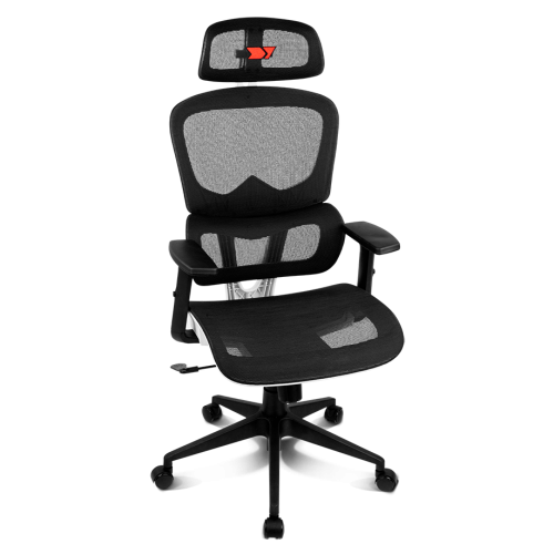 Drift DRAIR200 Silla Gaming con Malla Negra y Blanca