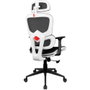 Drift Silla Gaming DRAIR200 Mesh Blanca Ergonómica con Reposabrazos Ajustables
