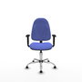 PIQUERAS Y CRESPO Silla de oficina Algarra Azul claro