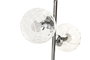 DKD Home Decor Lámpara de Sobremesa Bowlas de Hierro y Cristal