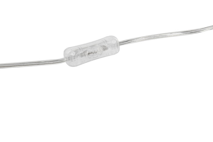 DKD Home Decor Lámpara de Sobremesa Bowlas de Hierro y Cristal DKD Home Decor Lámpara de Sobremesa Bowlas de Hierro y Cristal