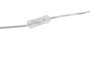 DKD Home Decor Lámpara de Sobremesa Bowlas de Hierro y Cristal