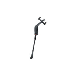 Hebie Caballete trasero para bicicletas con doble suspensión ajustable sin herramientas, compatible con 26-29 pulgadas, capacidad 40 kg