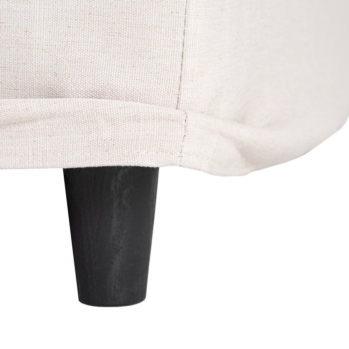 Puf Beige Dm-Tejido Salón 100 X 100 X 42 cm