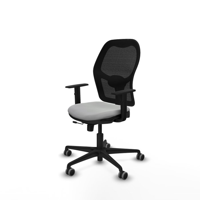 PIQUERAS Y CRESPO Silla de oficina Jorquera Gris claro y Negro PIQUERAS Y CRESPO Silla de oficina Jorquera Gris claro y Negro